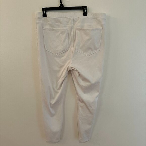 SPANX WHITE JEGGINGS WOMENS SIZE 3XL - Picture 6 of 6